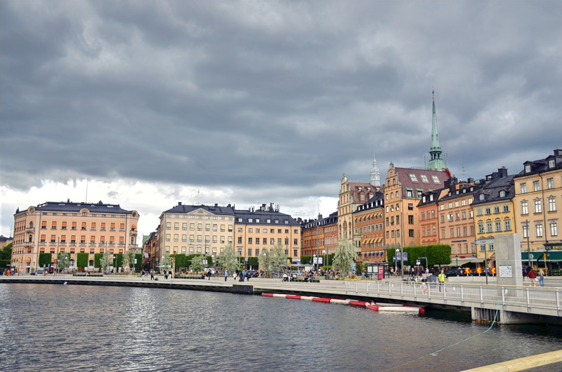 17 - The waterfront promenade of Gamla Stan (the Old Town) in Stockholm, Sweden